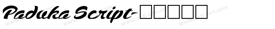 Paduka Script字体转换